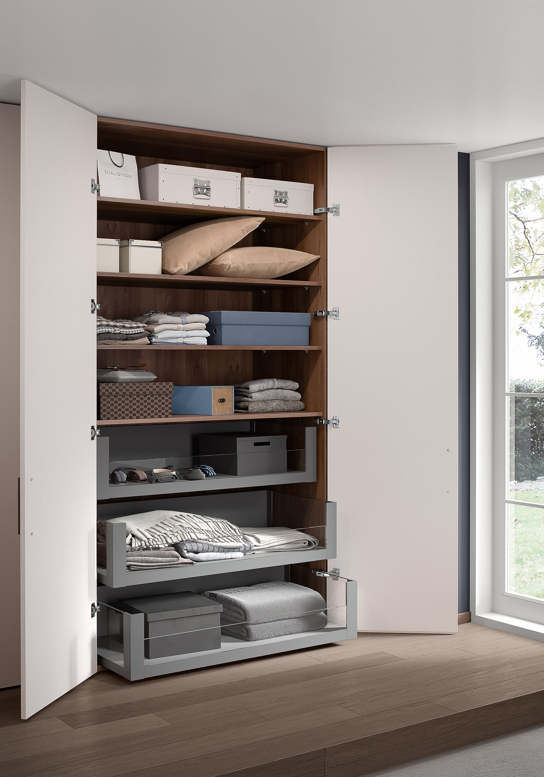 Wall fittted storage and space solution by highlux