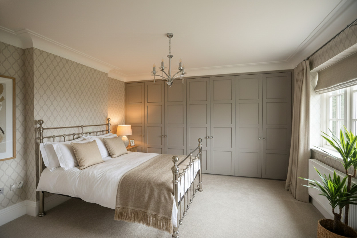 traditional hinged door wardrobe by Highlux